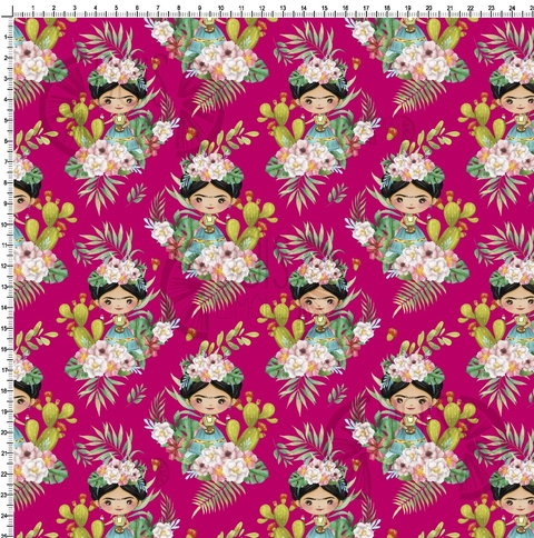 Coleção Frida fundo rosa
