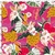 Caju tropical fundo rosa