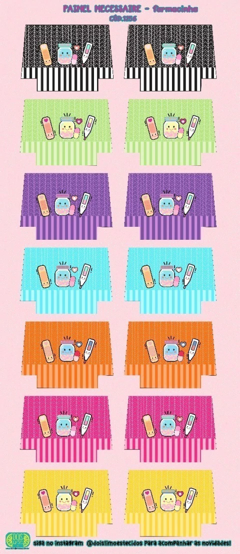Painel Necessaire Farmacinha II