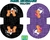 Painel Necessaire Meia Lua Capi Lovers II - comprar online