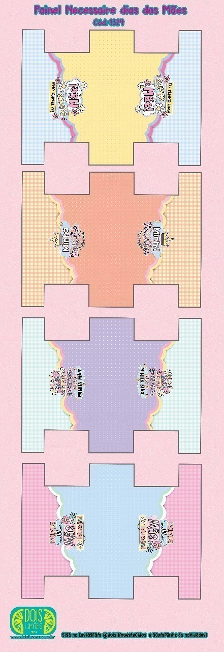 Painel Necessaire Mãe - comprar online