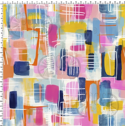 Abstrato florir no mundo aquarela