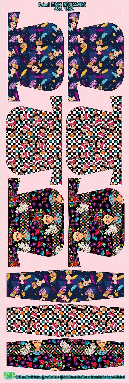 Painel Maxi Necessaire Frida