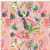 Arara fofinha fundo rosa