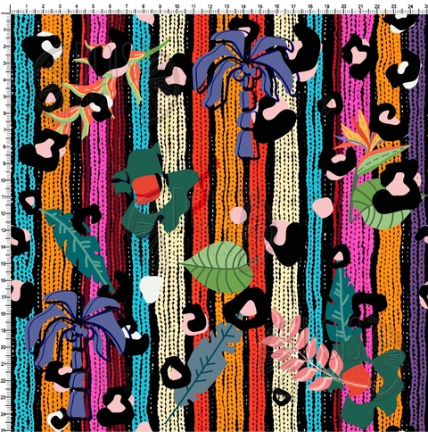 Animal Print Listrado