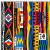 Listrado Abstrato Colorido Afro