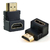 Adaptador Hdmi 90 Graus Em L Macho X Fêmea 1.4 P/ Tv Parede
