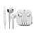 Fone Ouvido Branco Paralelo Apple Caixa Acrílica iPhone P2 3.5mm