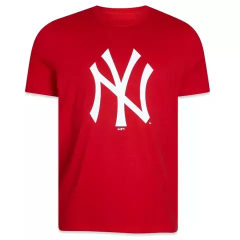 Camiseta NEW ERA Big Logo MLB New York Yankees RED