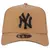 Boné New Era - 9FORTY A-Frame Snapback MLB New York Yankees Aba Curva Marrom na internet