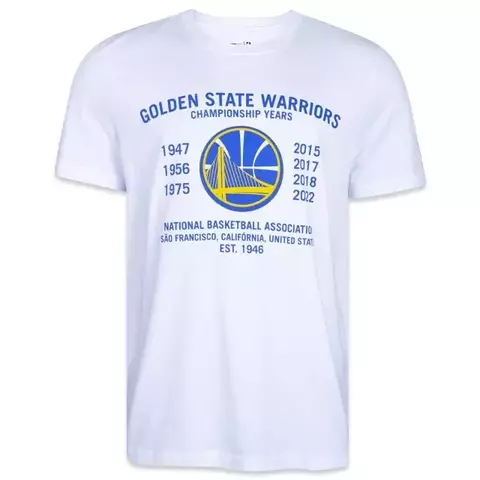 CAMISETA NEW ERA NBA GODEN STATE WARRIORS