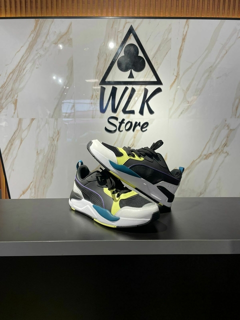 Tênis Puma X- Ray Game BDP Digi-Blue Fizzy Yellow