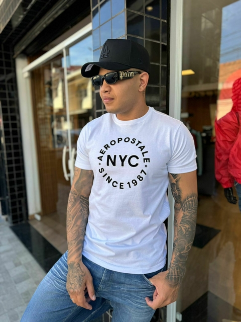 Camiseta Aéropostale New York City White