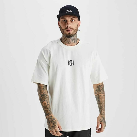 CAMISETA BUH OVERSIZED ROTA CERTA OFF WHITE