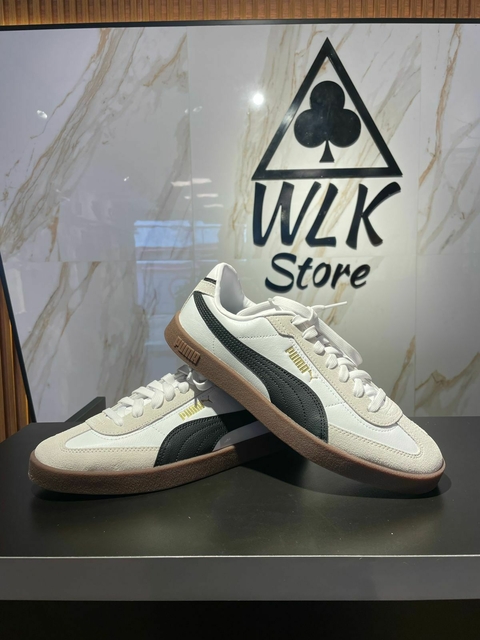 Tênis Puma Club Ii Era Retro Branco E Preto