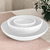 Set x 3 Centerpieces (Matte White Ceramic) - buy online