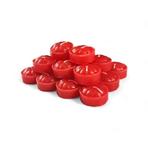 Set x 12 Velitas de Noche (Rojas) - comprar online