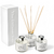 The Diffuser Box: Set x 3 Repuestos de Difusor Aromático + Varillas (250 Ml.) Blanco