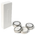 The Candle Box: Set x 3 Velas Aromáticas - Aluminio. Blanco