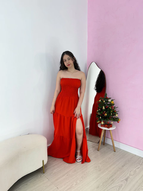 Vestido Amanda Liso - comprar online