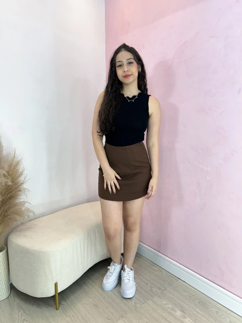 Short saia alfaiataria - comprar online