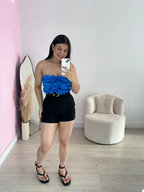 Cropped Fru fru - comprar online