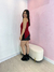 Saia de couro basic - loja online