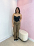 Calça cargo sarja