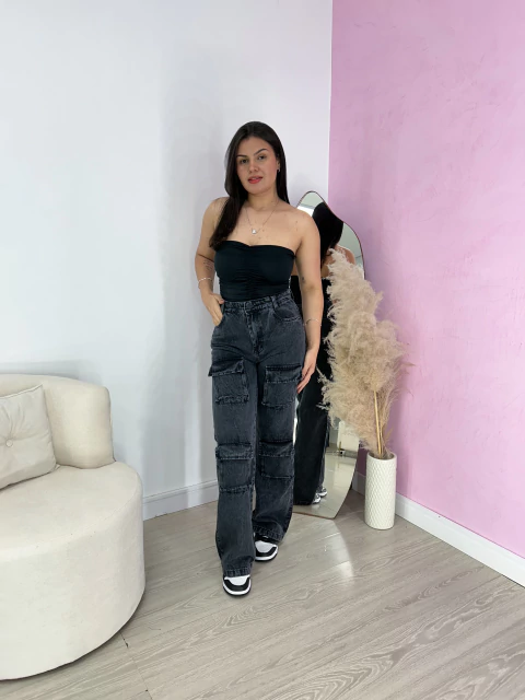 Wide leg Cargo Estonada Prime - comprar online