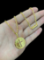 Cordão Cadeado 3MM + Medalha Cruz - Banhado a Ouro 18k - loja online