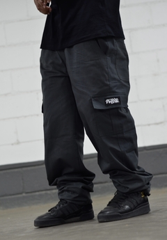 CALÇA CARGO CINZA CHUMBO - loja online