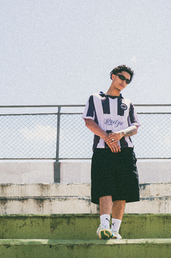 Camiseta SZ sport#1 retrô - MARROM X OFFWHITE. na internet