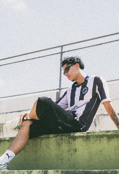 Camiseta SZ sport#1 retrô - MARROM X OFFWHITE. - loja online