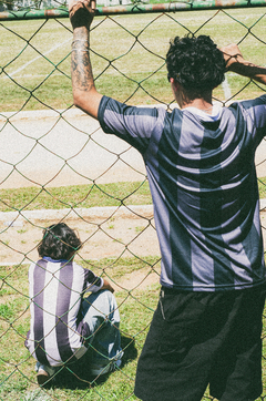 Camiseta SZ sport#1 retrô - PRETO X CINZA.