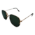 Óculos de Sol Hexagonal Classic - Ref LP040 - C4 - Verde - loja online