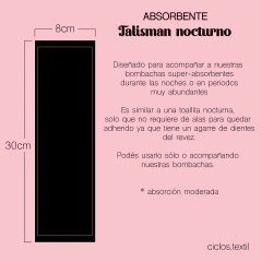 TALISMAN absorbente - ciclos