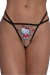 TANGA HELLO KITTY BLACK - 6272 - comprar online