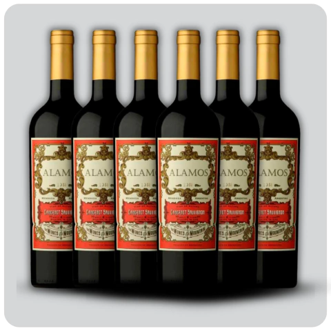 Alamos Cabernet Sauvignon - Caja sellada - 6 x 750cc