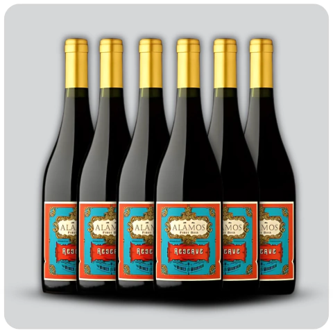 Alamos Reserva Pinot Noir - Caja sellada - 6 x 750 cc