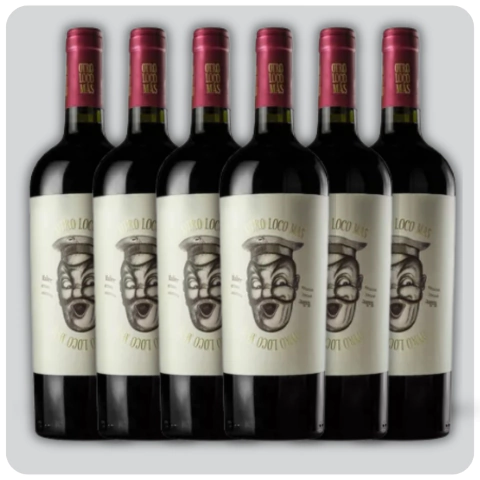Otro Loco Mas Malbec - Caja sellada - 6 x 750cc