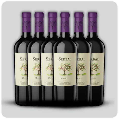 Serbal Malbec - Caja sellada - 6 x 750 cc