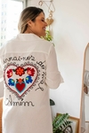 CHEMISE BORDADA LIVRAI-NOS DO MAL - comprar online