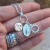 Dije charm religioso - modelo Milagros