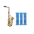 KIT COM 3 UNID. PALHETA RICO ROYAL SAX ALTO Dureza:2.5 - comprar online