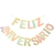 Varal Feliz Aniversário