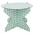 Boleira 20 cm - Xadrez Menta - comprar online