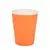 Copo de papel Liso Laranja - comprar online