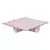 Bandeja quadrada - Listras Rosa - comprar online