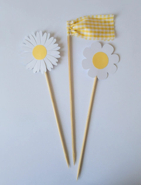 Topo de Bolo Margaridas