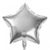Balão Cromado Estrela Prata 18'' (45cm) - comprar online